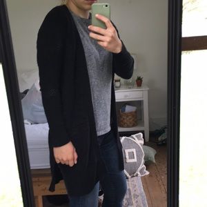 Universal thread black trendy chunky cardigan xs